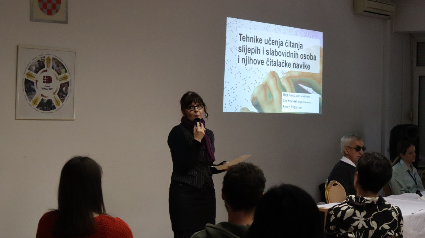 Pozdravni govor Sanje Repanić Blažićko, predstavnice Knjižnica grada Zagreba