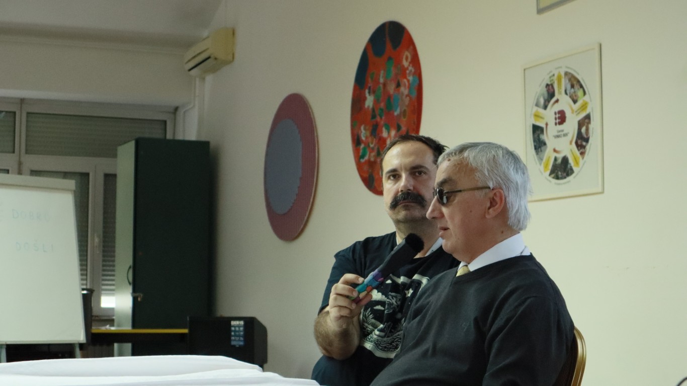 Robert Pugar govori o pismenosti na brajici