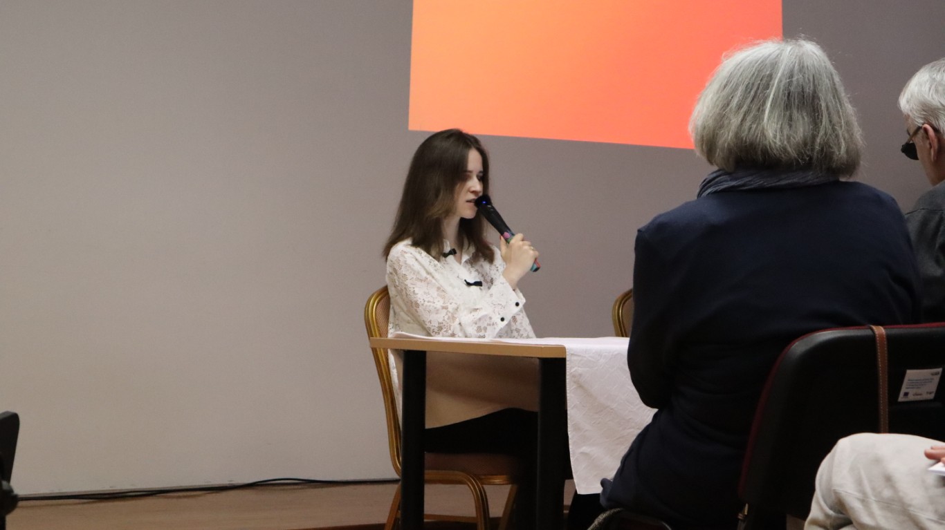 Kristina Krsnik govori o čitalačkom klubu unutar projekta