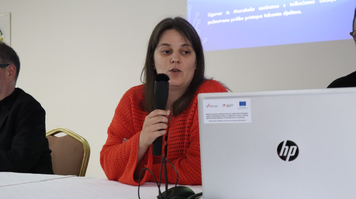 Ivana Elek tijekom izlaganja