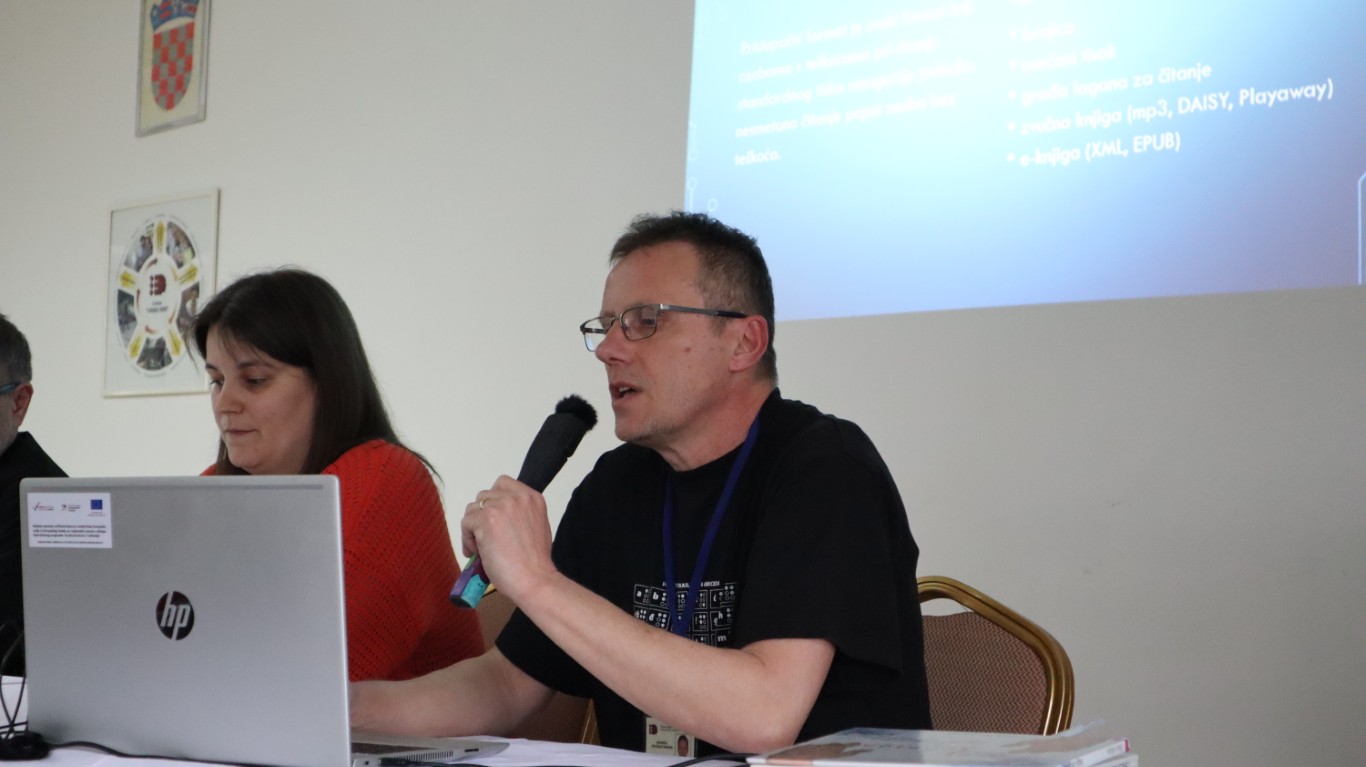 Željko Šalković tijekom izlaganja