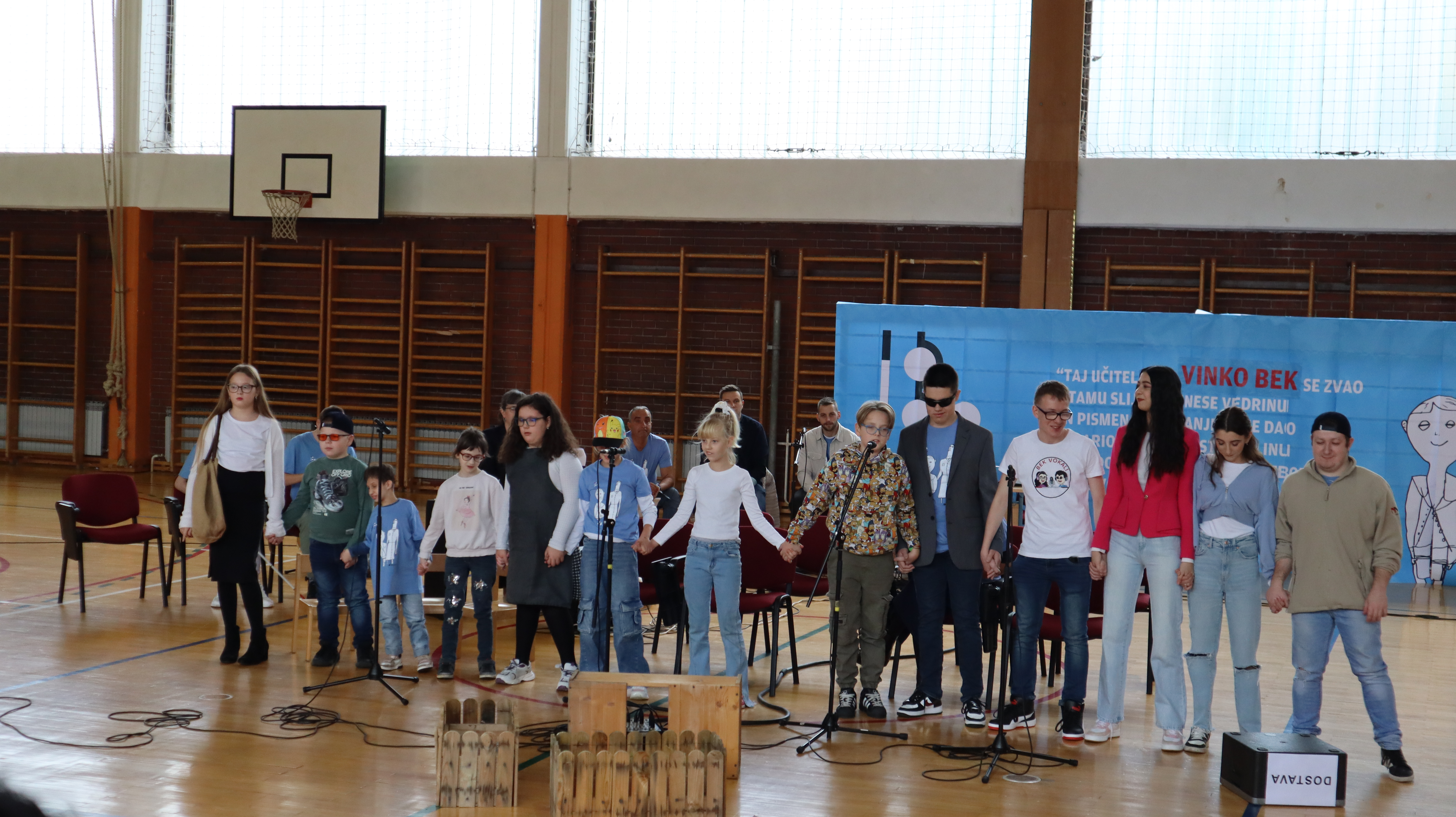 Glumačka postava igrokaza o Vinku i Hinku