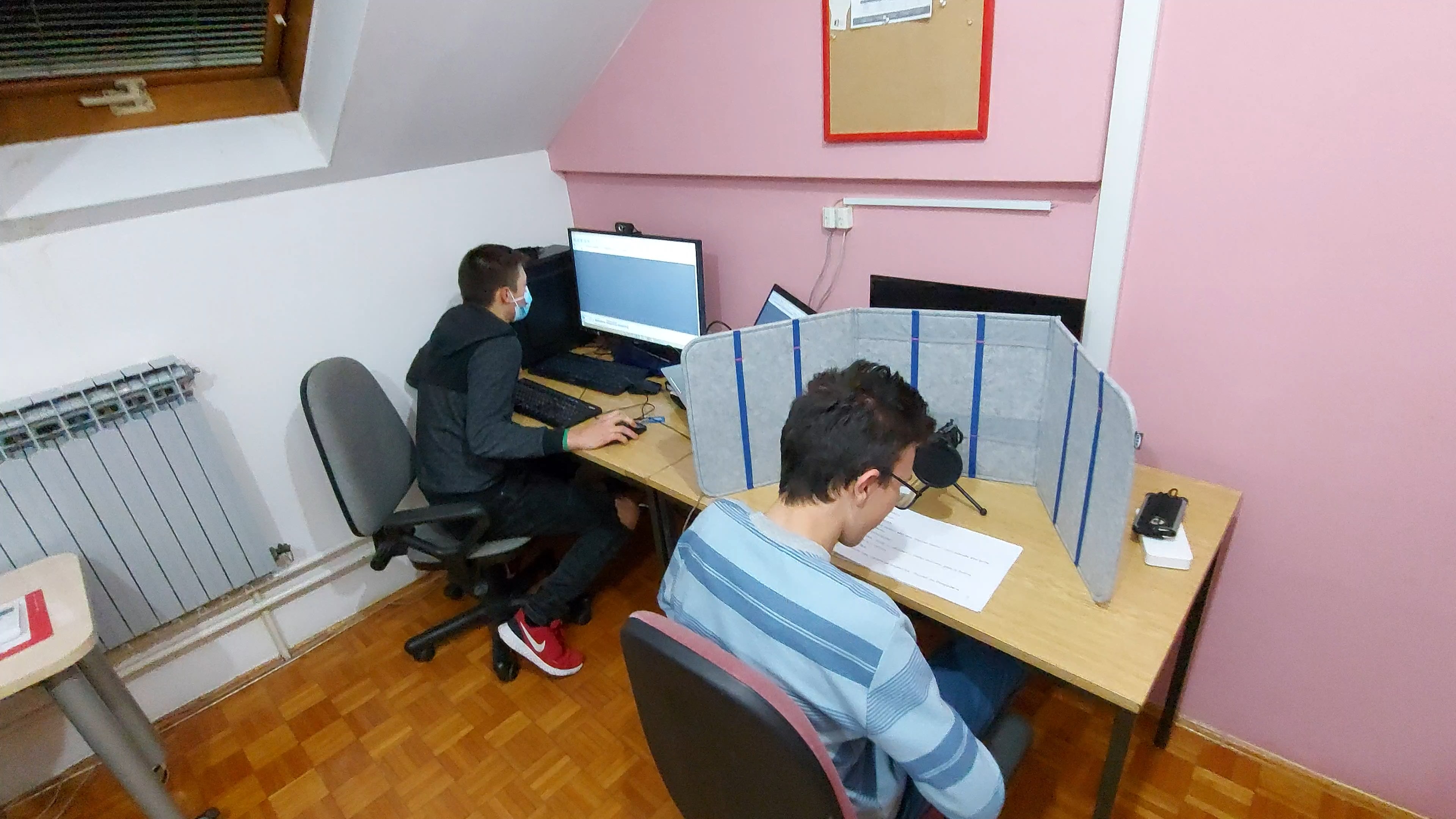 Eron i Petar snimaju prvu radio dramu