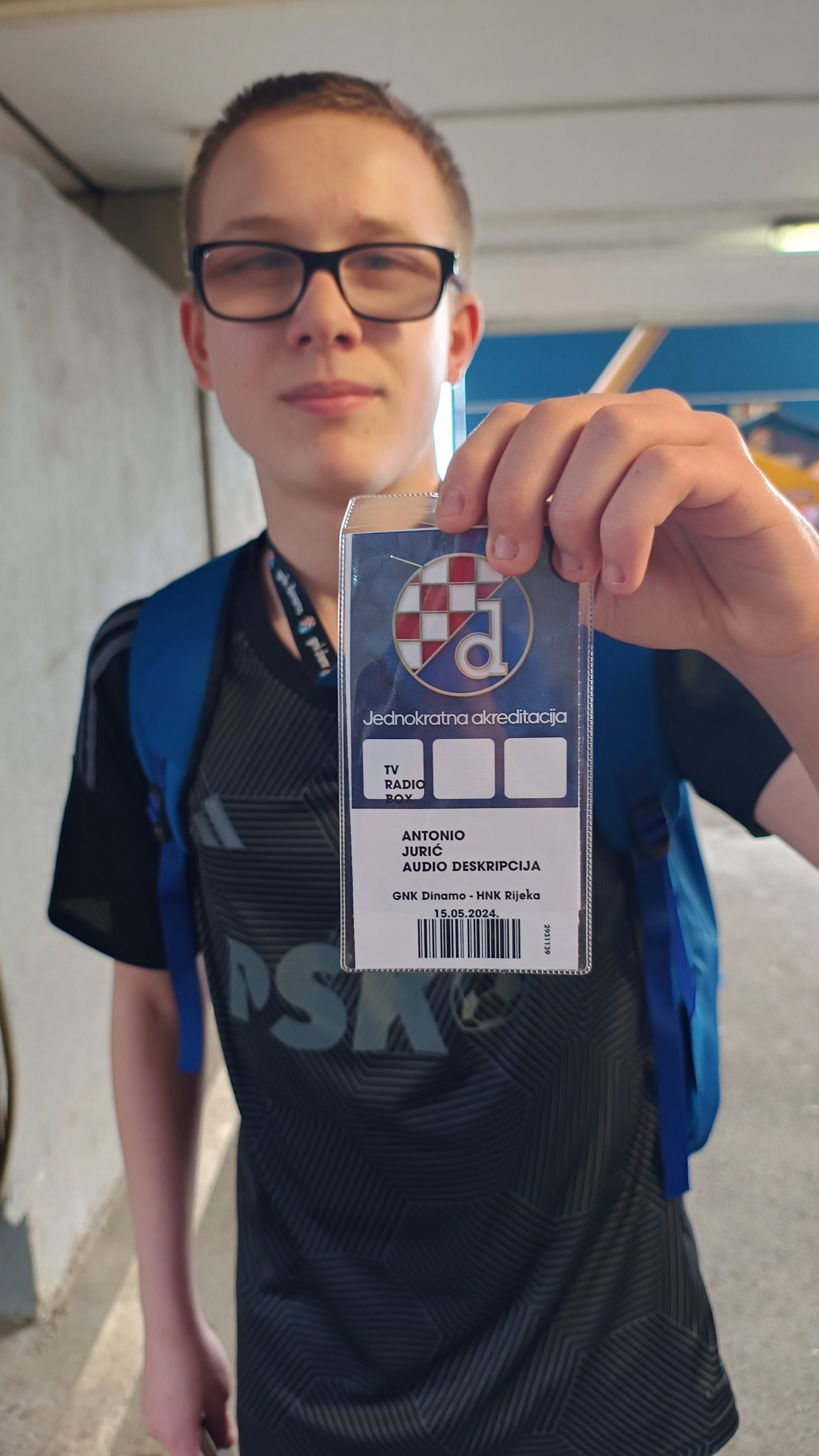 Antonio s akreditacijom